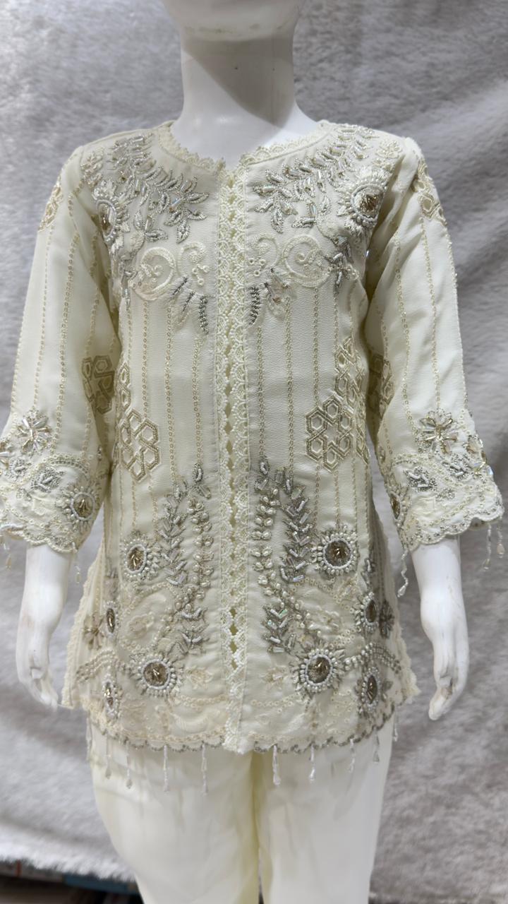 Karachi Style Pakistani Suit for Kids | Designer Ethnic Wear | Hashmi Collection